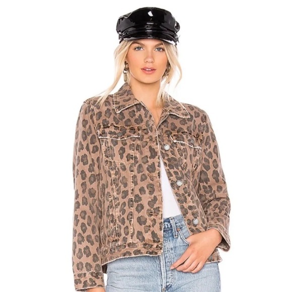 Blank Nyc Printed Denim Jacket in Catwalk XS - Picture 1 of 6